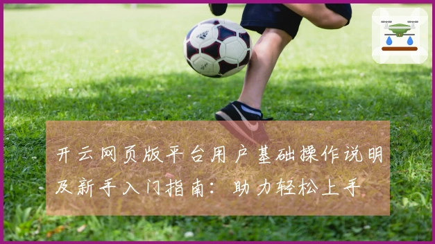 开云网页版平台用户基础操作说明及新手入门指南:助力轻松上手
